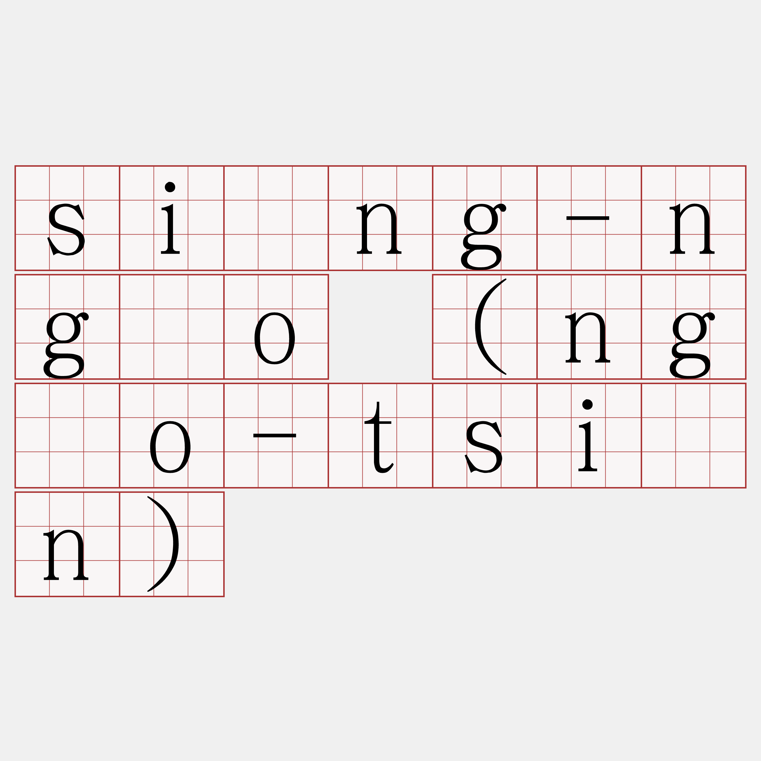 siōng-ngóo (ngóo-tsiân)